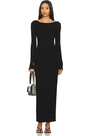 Cotton Citizen ROBE LONGUE AVEC MANCHES LONGUES MARBELLA in .