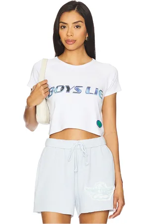 Boys Lie T-SHIRT CROPPED GOTTA JET ALL YOURS in .
