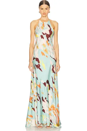 A.L.C. ROBE SYBIL in Mint,Blue.