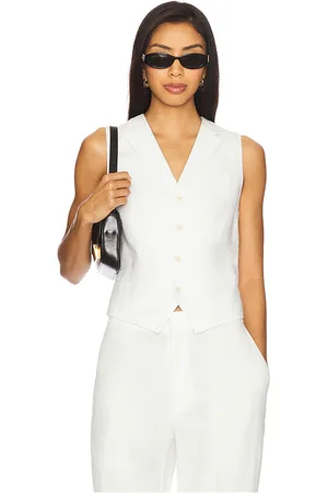 Ralph Lauren GILET LINEN PAULINE in .
