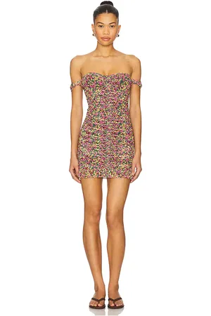 AFRM ROBE TOLIA in Pink,Yellow.