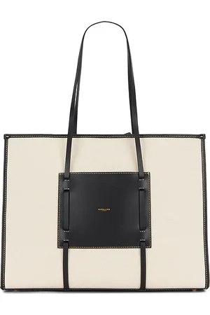 DeMellier FOURRE-TOUT THE LARGE CAPRI in Black,White.