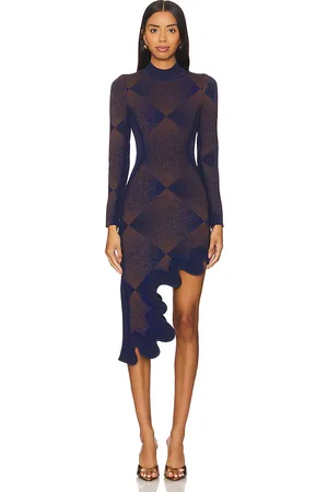 PH5 ROBE DOBBY LONG SLEEVE WAVY PLAID in .