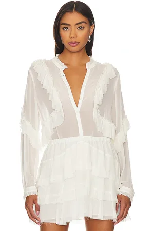 LOVESHACKFANCY Jelena Blouse in .