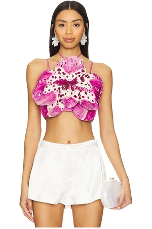 AMUR Maisie 3d Orchid Top in .