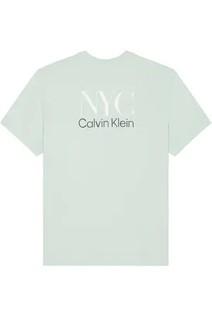 Calvin Klein T-SHIRT EMBROIDERED in .