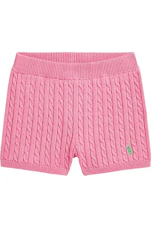 Ralph Lauren Kids Cotton Mini Cable Knit Short in .