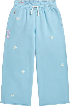 Ralph Lauren Kids Wide Leg Athletic Pant in .