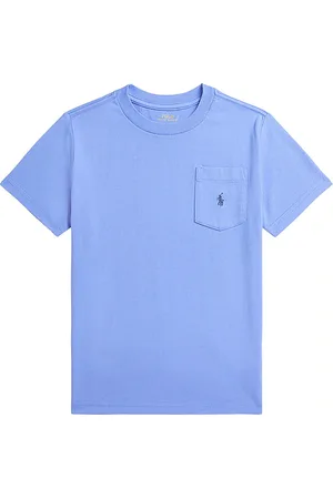 Ralph Lauren Kids Cotton Jersey Pocket Tee in .