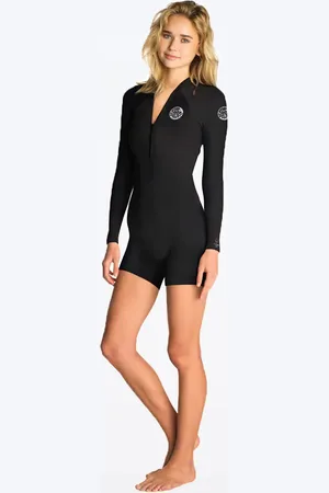 Rip Curl Combinaison Shorty G Bomb 1mm à manches longues Zip devant