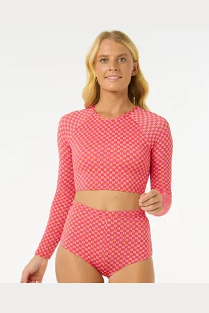 Rip Curl T-shirt Anti-UV Shell Cove Crop