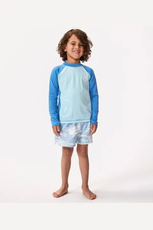 Rip Curl T-shirt Anti-UV Anti-UV à Manches Longues Icons Brushed Enfant
