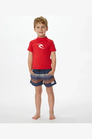 Rip Curl T-Shirt enfant Anti-UV à manches courtes Brand Wave