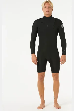 Rip Curl Combinaison Shorty Dawn Patrol 2/2 à Manches Longues Zip Poitrine