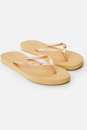 Rip Curl Tongs Script Wave