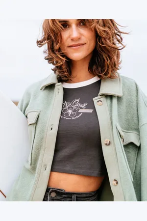 Rip Curl T-shirt crop top Archive Ringer baby