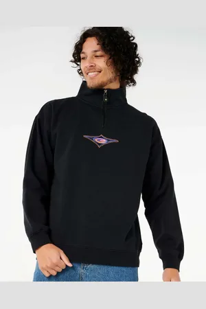 Rip Curl Sweat à Col 1/4 Zippé Raw Energy