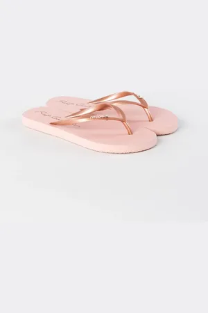 Rip Curl Tongs Script Wave