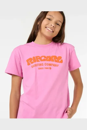 Rip Curl T-shirt fille décontracté Surf Puff (8-16 ans)