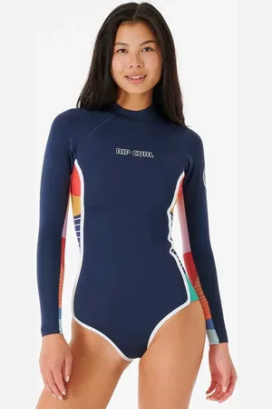 Rip Curl Combinaison printemps G Bomb 1mm manches longues Zip dos