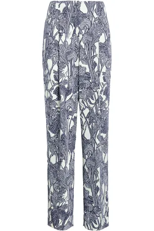 Roberto Cavalli Pantalon Droit À Motif D