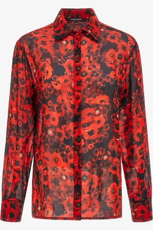 Roberto Cavalli Shirt With Print - Female Blouses Et Tops 40
