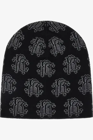 Roberto Cavalli Bonnet Avec Monogram Rc - Chapeaux Et Gants Unica