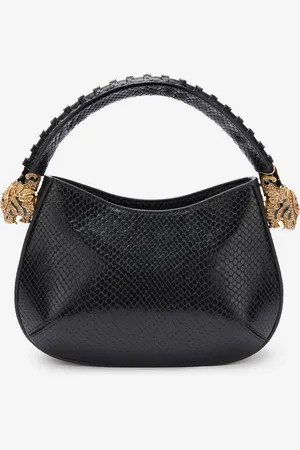 Roberto Cavalli Sac Hobo Roar Imprimé Serpent - Female Sacs À Main Unica