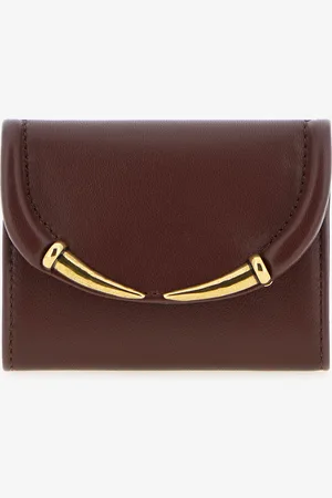 Roberto Cavalli Portefeuille Avec Fermoir Fang - Female Petits Articles En Cuir Unica