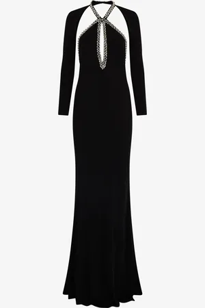 Roberto Cavalli Robe Longue Avec Cristaux - Female Robes 38