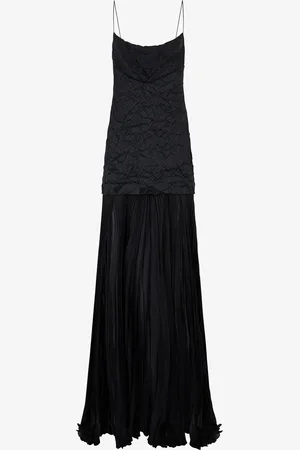Roberto Cavalli Robe Longue Effet Peau De Serpent - Female Robes 38