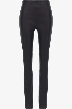 Roberto Cavalli Leather Leggings - Female Leggings 38