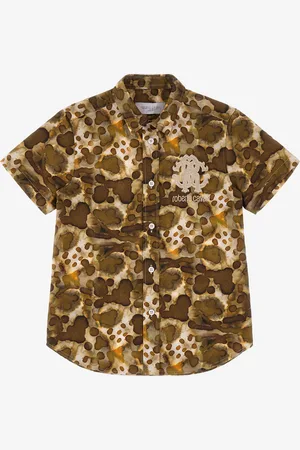 Roberto Cavalli Printed Shirt - Male Prêt-à-porter 06a