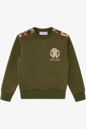 Roberto Cavalli Logo Sweatshirt - Male Prêt-à-porter 04a