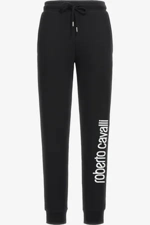 Roberto Cavalli Sporty Pants With Logo - Female Pantalons Et Shorts L