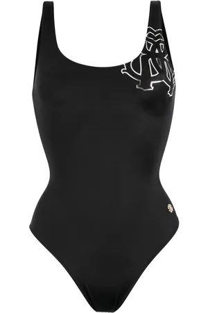Roberto Cavalli Rc Monogram-print Swimsuit - Female Maillots De Bain Xs