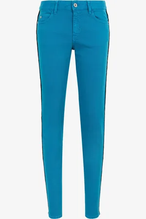 Roberto Cavalli Just Cavalli Crochet-stripe Jeans - Female Pantalons 24