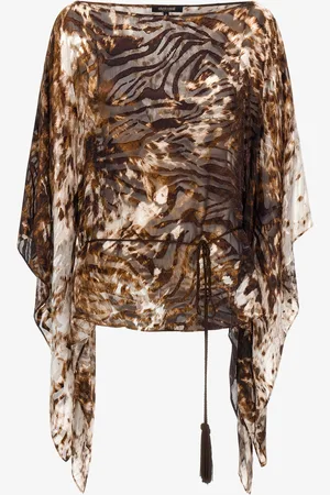 Roberto Cavalli Caftan Imprimé Appaloosa - Female Blouses 40