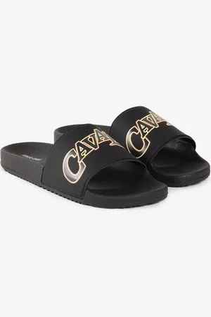 Roberto Cavalli Claquettes À Logo Imprimé - Male Sandales Et Claquettes 41