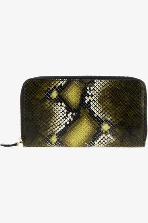 Roberto Cavalli Portefeuille En Cuir Embossé À Logo - Female Petits Articles En Cuir Unica