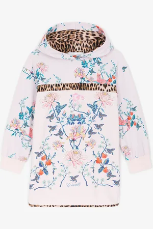 Roberto Cavalli Sweat À Capuche En Coton À Imprimé Floral - Female Prêt-à-porter 06a