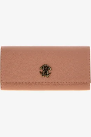 Roberto Cavalli Wallet With Monogram Rc - Female Petits Articles En Cuir Unica