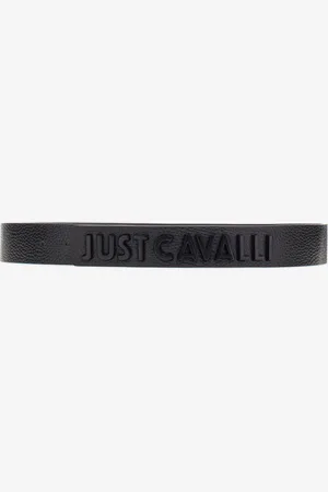 Roberto Cavalli Just Cavalli Logo Belt - Male Ceintures 90