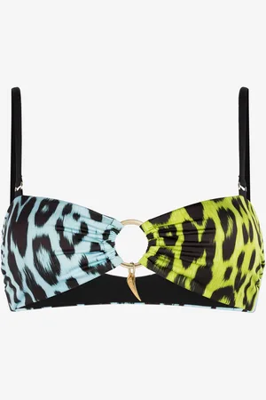 Roberto Cavalli Haut De Bikini À Imprimé Jaguar - Female Maillots De Bain 1