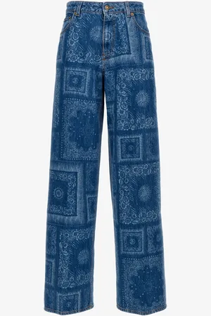 Roberto Cavalli Wide Leg Jeans - Female Pantalons Et Shorts 38