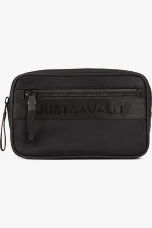 Roberto Cavalli Sac Banane À Logo Just Cavalli Appliqué - Male Sacs À Bandoulière Unica