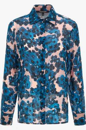 Roberto Cavalli Shirt With Print - Female Blouses Et Tops 42
