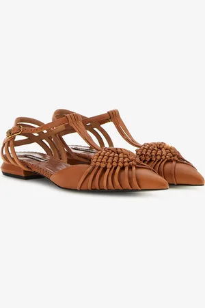 Roberto Cavalli Ballerina With Weave - Female Chaussures 36