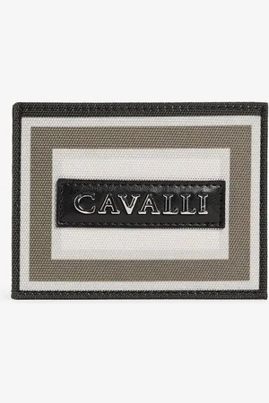 Roberto Cavalli Porte-cartes À Logo Appliqué - Male Sacs Et Accessoires Unica