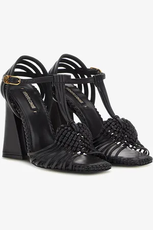 Roberto Cavalli Sandals With Weaves - Female Sandales 37